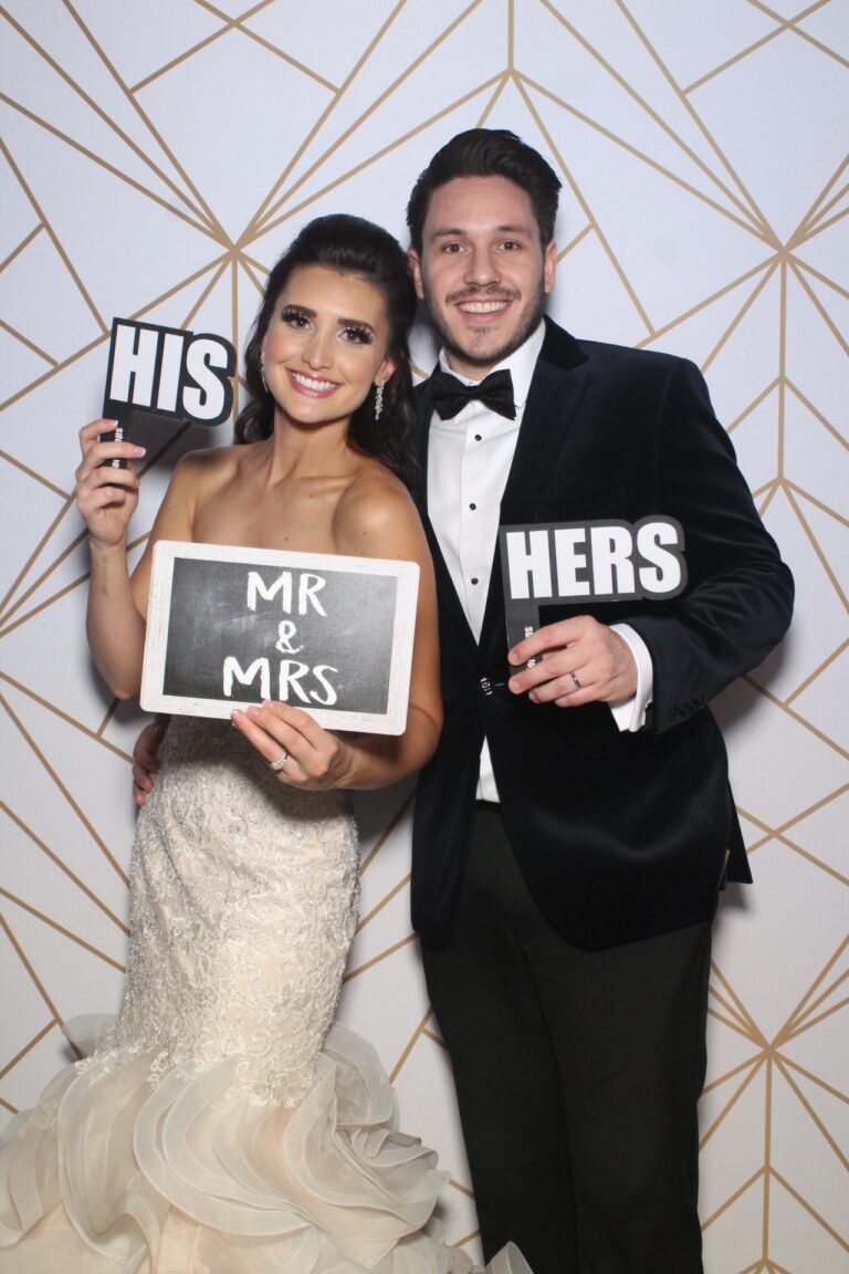 Mr & Mrs Photo Booth Wedding Event